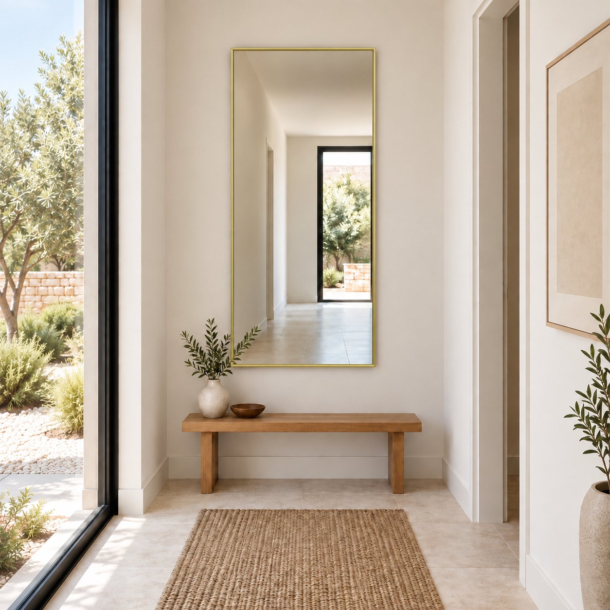 Rectangular 120 × 50 cm